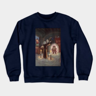 Experienced Magician Summons Mephistopheles Crewneck Sweatshirt